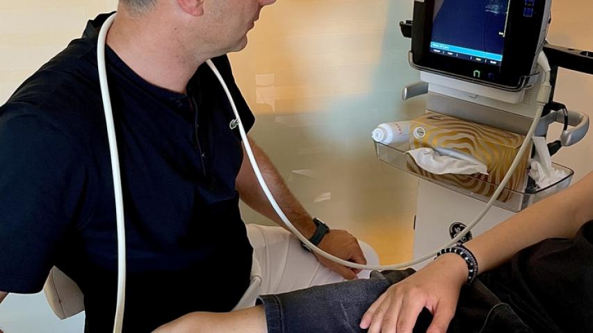 Ο γιατρός σε εξέταση