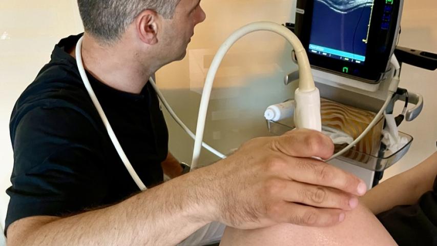 Ο γιατρός σε εξέταση